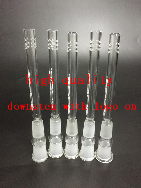 

6 inches(15cm) length glass downstem for glass bong bowl glass smoking pipe 14/14 (DS-001)
