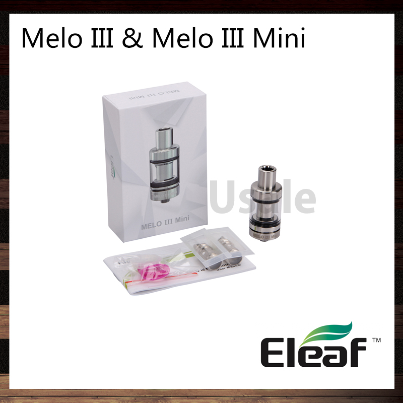 

Ismoka Eleaf Melo III Atomizer Melo III Mini Tank 4ml Melo 3 2ml Melo 3 Mini Top Filling Hidden Bottom Adjustable Airflow 100% Original
