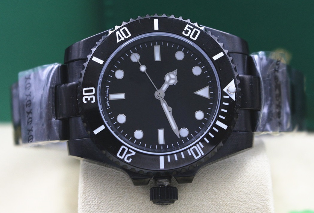 

High Quality Limited Edition 116610 16610 Mechanical Automatic Mens Casual Watches Black Ceramics luminous Men's Wrist Watches