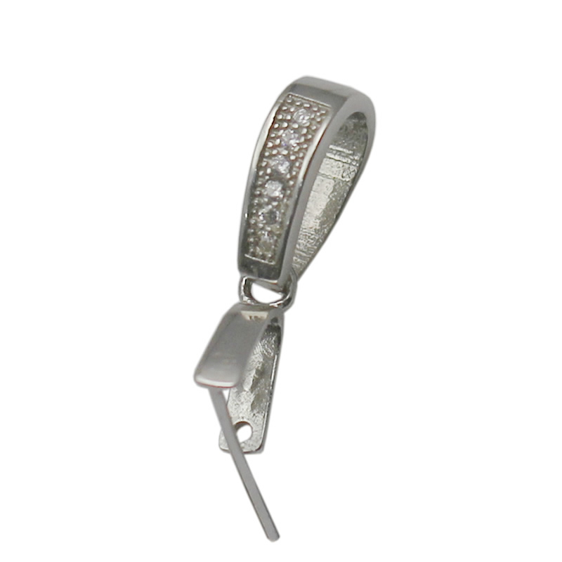 

Beadsnice Pinch Clasp Bails Dangle Charms 925 Sterling Silver Jewelry Findings for Pendants Making ID 34641