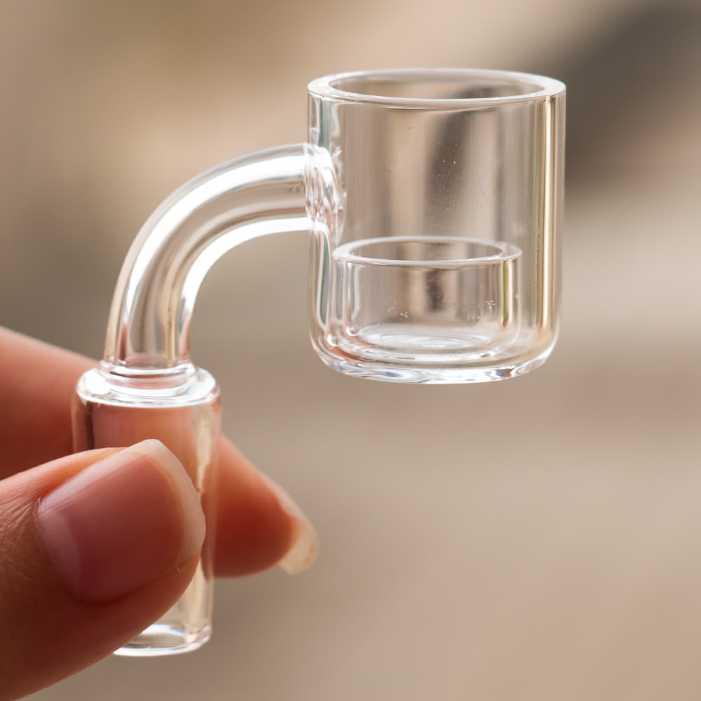 

thermal short neck quartz banger with Insert Dishes domeless Hookahs nail 10mm 14mm 18mm Male Female for dab rig
