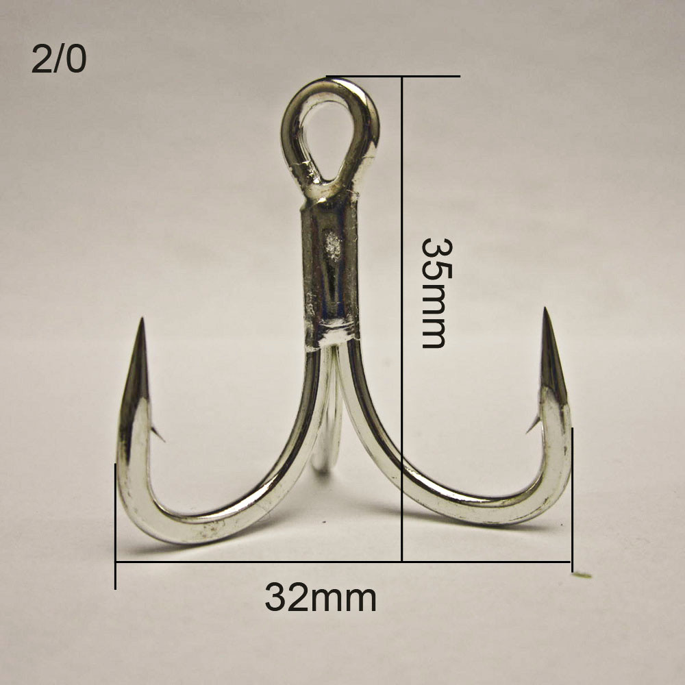 saltwater treble hooks