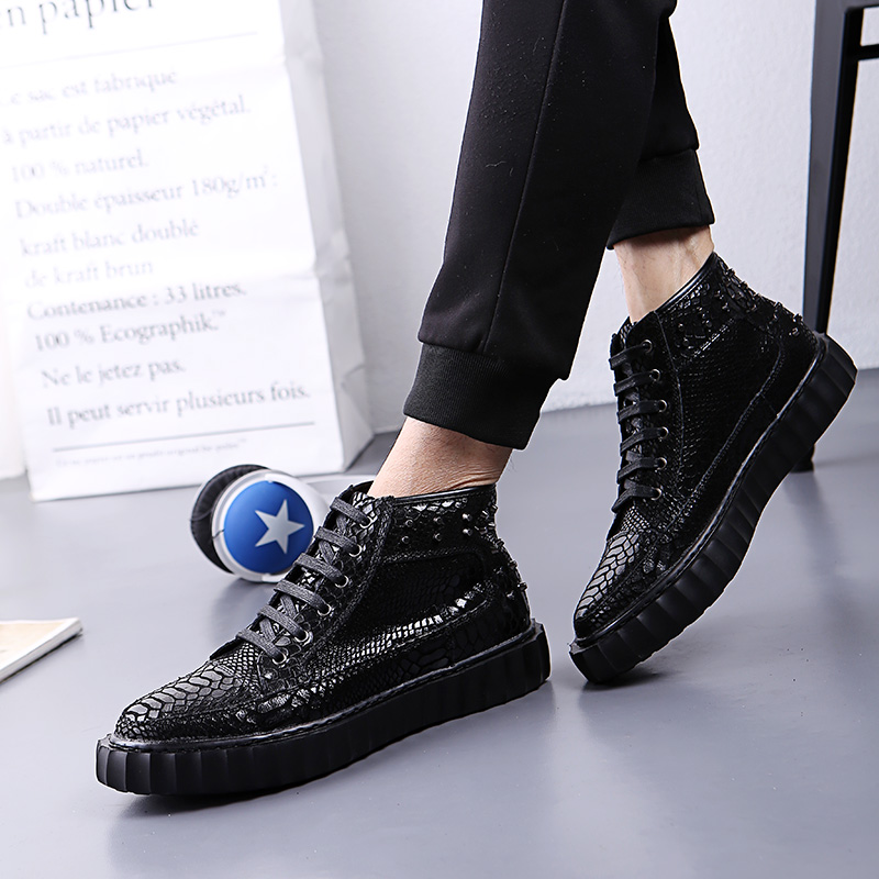 HOT 2018 luxe renforce chaussures styliste Martin hommes chaussures baskets mode bottes martin chaussures chunky bateau libre