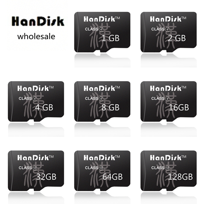 

HanDisk Micro SD Card TF Card 128MB 1GB 2GB 4GB 8GB 16GB 32GB 64GB 128GB memory card usb micosd Bulk sale for moblie phone