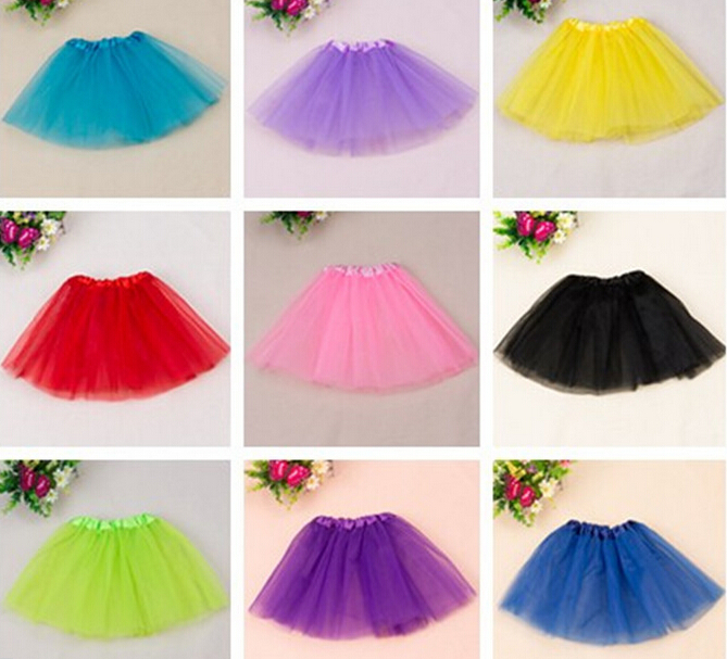 

cheap baby girl dance tutu skirt children tulle tutus pettiskirt princess party costumes Free shipping 10pcs/lot free shipping, Many colors