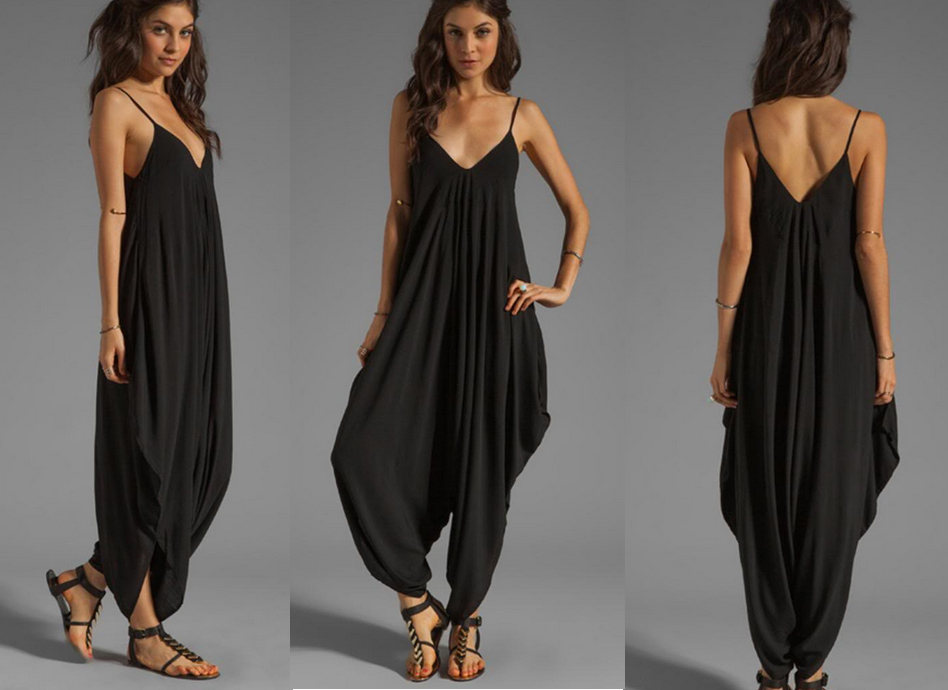 harem pant romper
