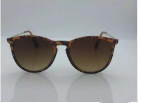 

Hot! New Fashion Sunglasses For Man Woman Erika Eyewear Designer Brand Sun Glasses 52mm Leopard Lenses Box and Cases, White;black