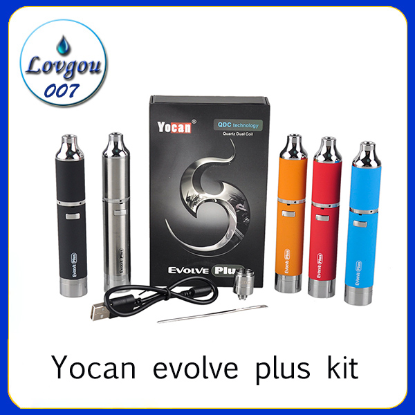 

NEW Evolve Plus Kit Upgraded Evolve Wax Vaporizer Pen Ecigarette Evolve D Vaporizer Dry HerbHerbal Vaporizers, Multi