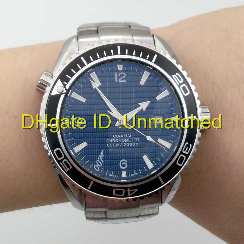 

Hot selling luxury watches James Bond 007 fashion Mechanical Men's Stainless Steel Automatic Movement Self-winding wristwatch male watch, Black