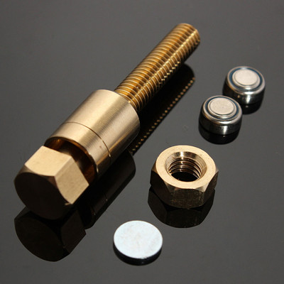 

Factory wholsale Magic Psychic Autorotation Nut Off Bolt Screw Close Up Gimmick Stage Trick Props Toys Party / Christmas stick Games show