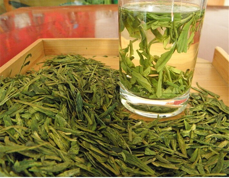 

250g Chinese Organic Green tea West Lake Longjing Dragon Well raw tea new Spring te vert Food Preferred