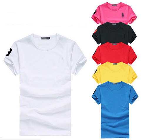 Livraison gratuite 2016 nouveau grand cheval O-cou à manches courtes t-shirt marque femmes T-shirts style décontracté pour les femmes de sport T-