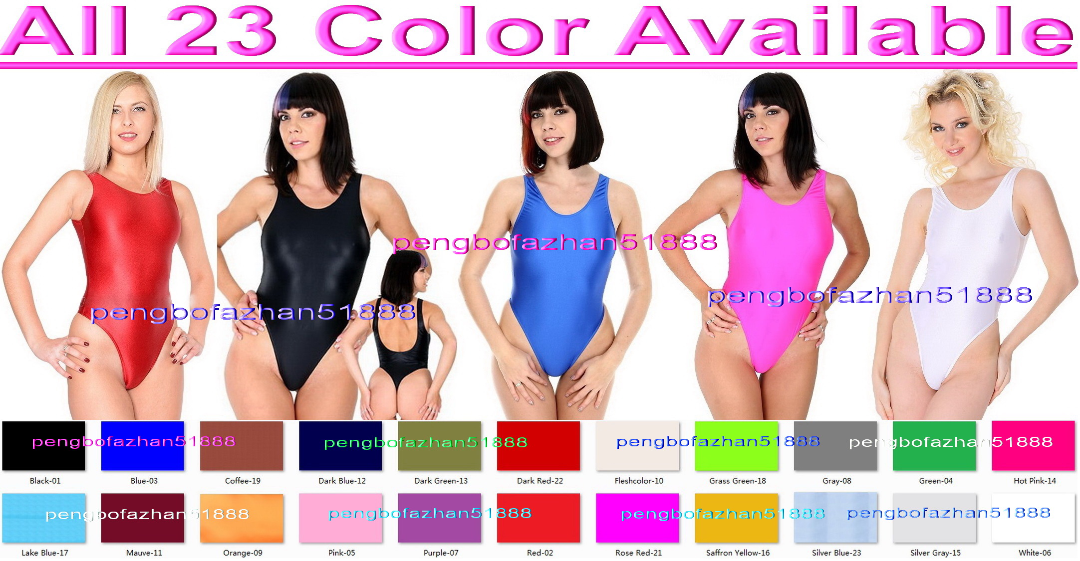 Onore in PVC Viola Senza Maniche Body