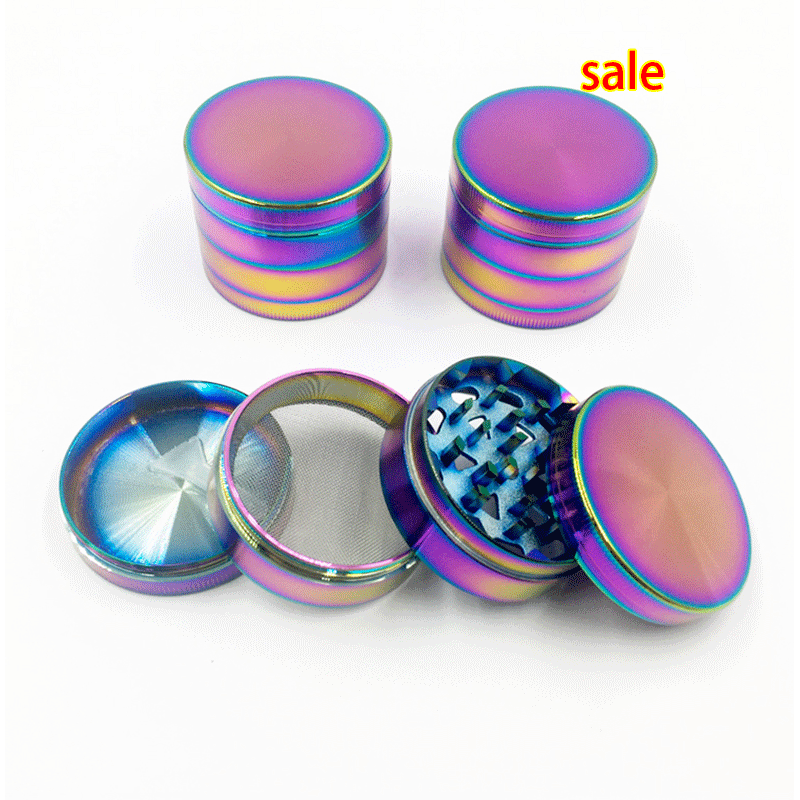 

Wholesale 2016 New Hot Sale grinder 4 parts tobacco Creative Colorful Grinders Smoking Accessories