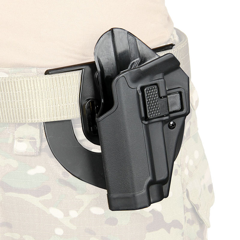 

New Arrival Tactics Holster P226 Left Hand Holster for Hunting Shooting Black Tan Color CL7-0105