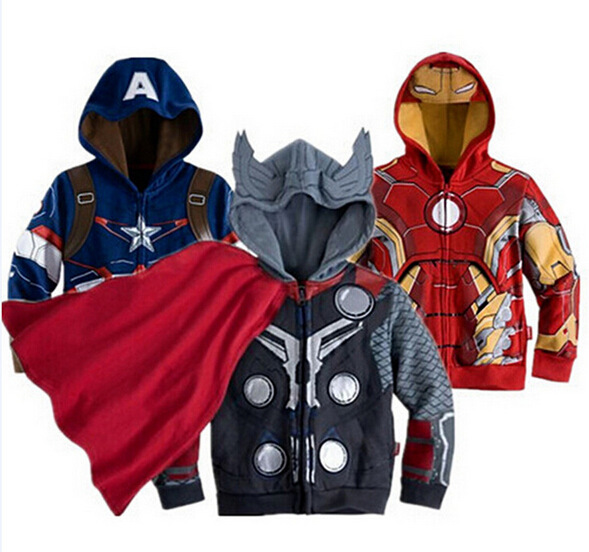 Marvel Avengers Kids Padded Winter Jacket