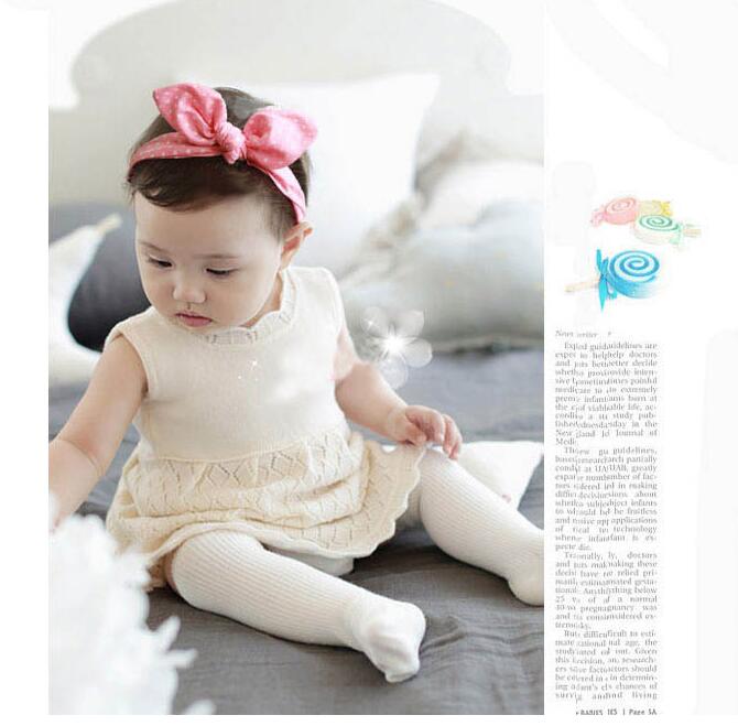 

New Rabbit Girl Headbands for Girls Baby Hairbands Children Kids Rabbit 9 colors Hair Accessories XM 015, As picture