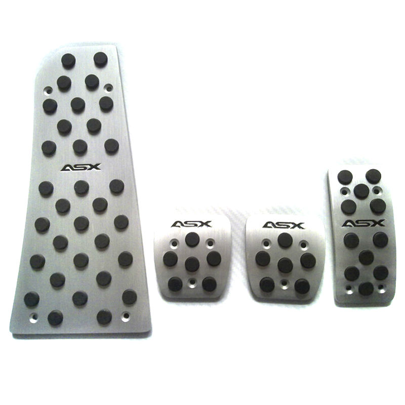 

Aluminum Accelerator Pedal Clutch Brakes Foot Rest Pedal for Mitsubishi ASX 2010- 2013 2014 2015 Car Styling Accessories AT/MT