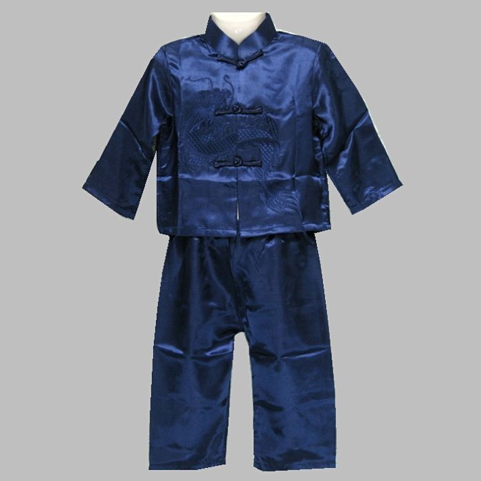 

Chinese wear Tang suit traditional Chinese sets Dance Kungfu suits darncewear #3760, Yellow