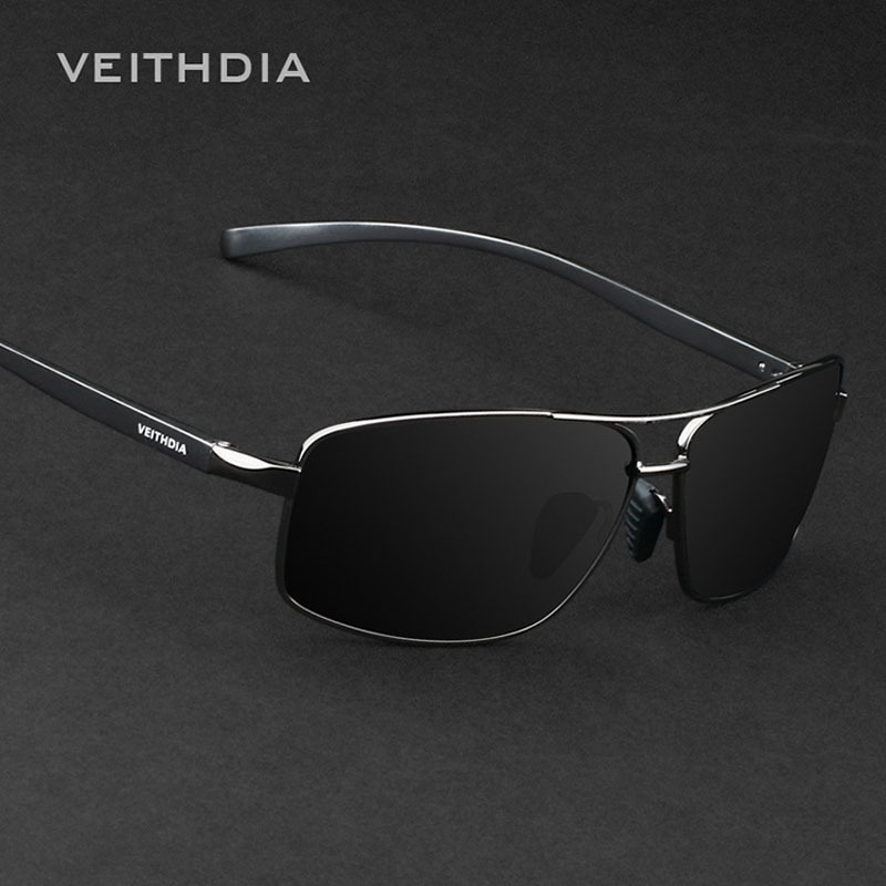 

2020 VEITHDIA Brand New Polarized Men's Sunglasses Aluminum Sun Glasses Eyewear Accessories For Men oculos de sol masculino 2458