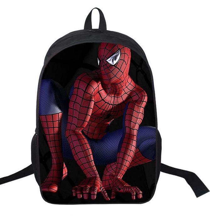 spiderman book bag