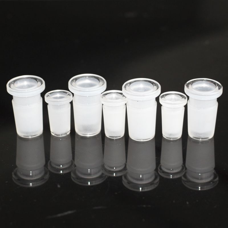

18MM MALE TO 14MM FEMALE LOW PROFILE ADAPTER converter glass adapters Hookahs for water pipe bong Reducer