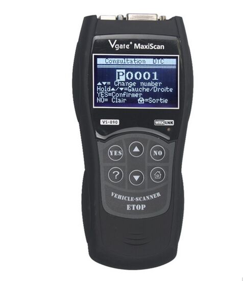 

VS890 OBD2 Code Reader Universal VGATE VS890 OBD2 Scanner Multi-language Car Diagnostic Tool Vgate MaxiScan VS890