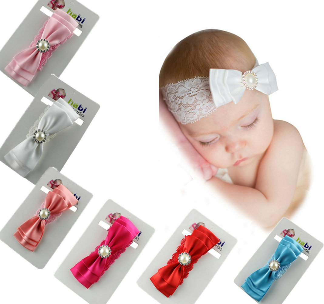 Baby Toddlers Infants Kids Girl Lovely Wide Hairband Headband Cross Head Wrap