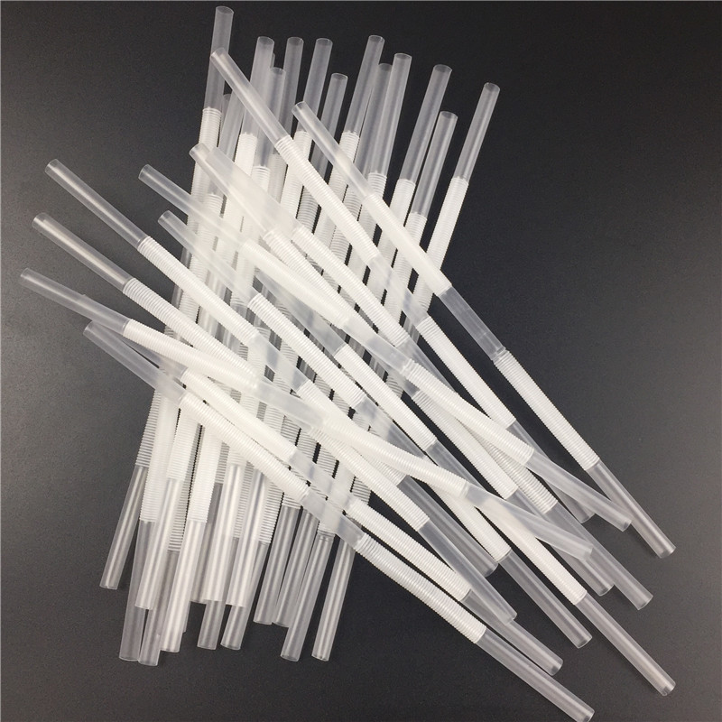 

plastic straw R*6mm disposable oil burner connecting plastic water pipe for smoking both adjustable plastic straws
