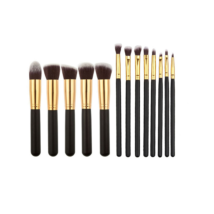 

High quality makeup black handle 13pcs makeup brushes make up brush tools free shipping dhgate vip seller