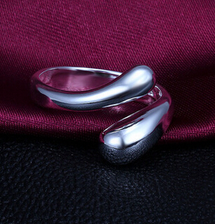 

925 Sterling Silver Open Ring For Women Fashion Style Jewelry Cluster Rings Gift DHL Free Shipping