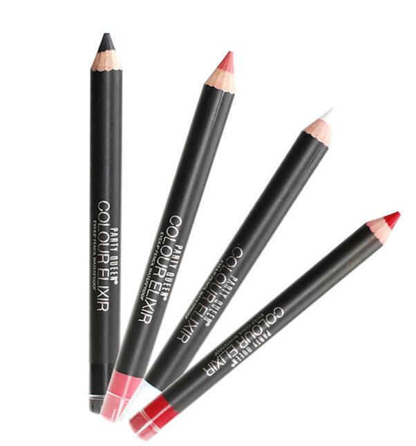 

20 Colors Professional PartyQueeen Lip Liner Pencil Long Lasting Natural Waterproof Lipliner Pen Makeup Cosmetic