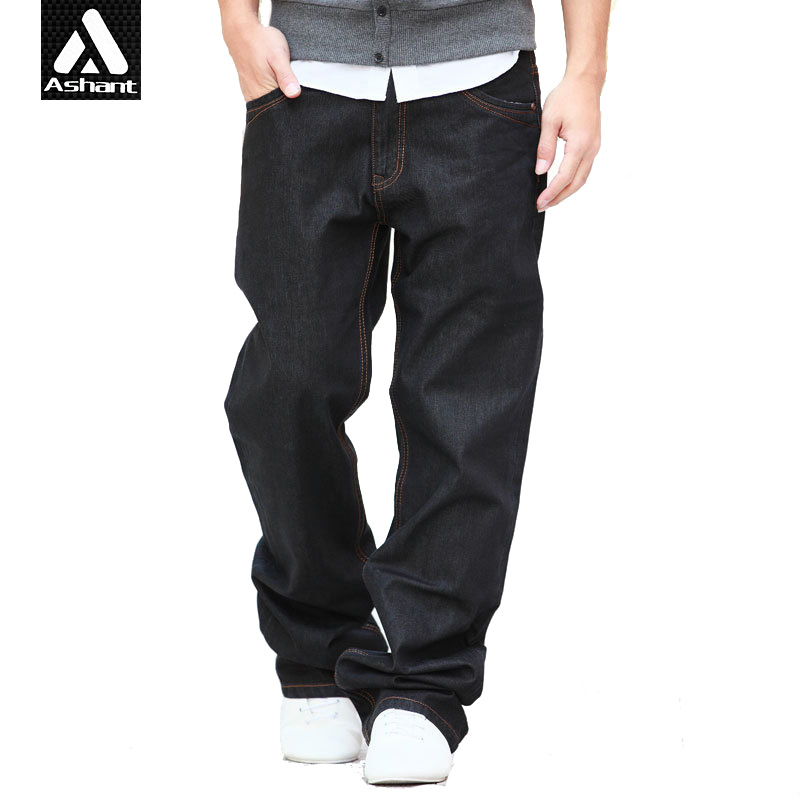 

Autumn Brand New Mens Jeans Fashion Man Designer Plus Size 38 40 42 44 46 48 Black Denim Pants