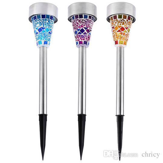

Solar Led Lawn Light Landscape Lamp with Stake spotlights for Pathway Garden Yard Ground Outdoor Lamp decoration