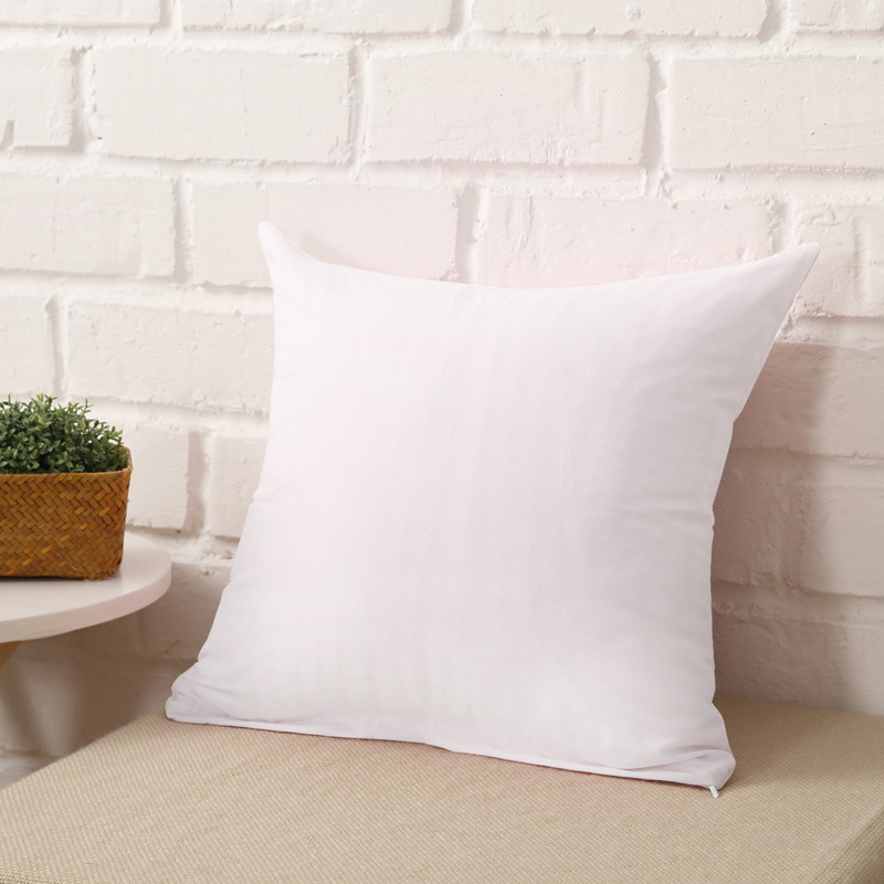 

45 * 45CM White Home Sofa Throw Pillowcases Candy Color Polyester Pillow Cover Cushion Cover Pillow Case Blank Christmas Decor Gift