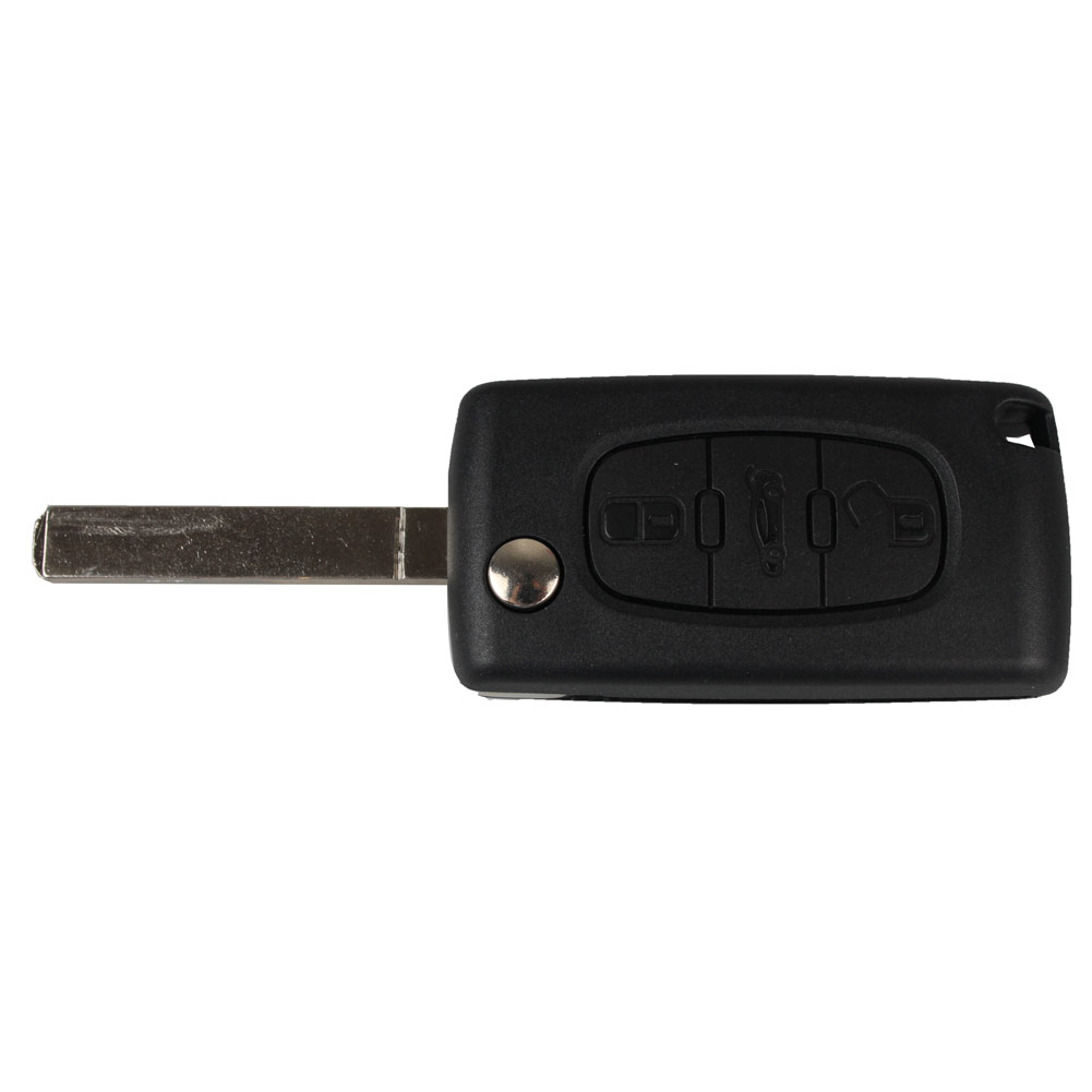 

Guaranteed 100% Folding Car Key Shell Remote Key Fob Case For PEUGEOT 407 307 308 607 Free Shipping, Black