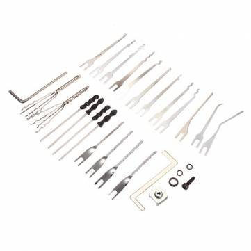 

Locksmith Supplies Picking pin with 2 Tension Tool Set for KLOM Electric Lock Pick Gun professional locksmith