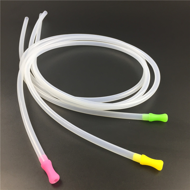 

85mm silicone tube smoking water pipes with hookah plastic Mouth included 5mm*7mm outside diameter Accessories