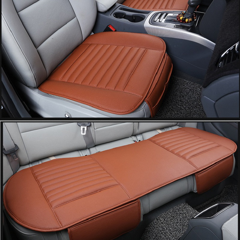 

Car front/back Seat Covers bamboo charcoal Universal Fit SUV sedans