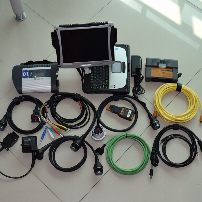 

diagnose tool mb star c4 for bmw icom a2 with latest 2IN1 hdd 1tb toughbook cf19 full set ready to use