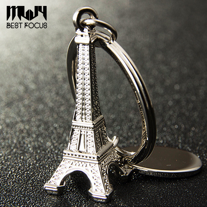 

Novelty Eiffel Tower Keychain For Car Keys Souvenirs Paris Tour Eiffel Keychain Key Chain Alloy Key Ring Decoration Key Holder 9 styles, Silver