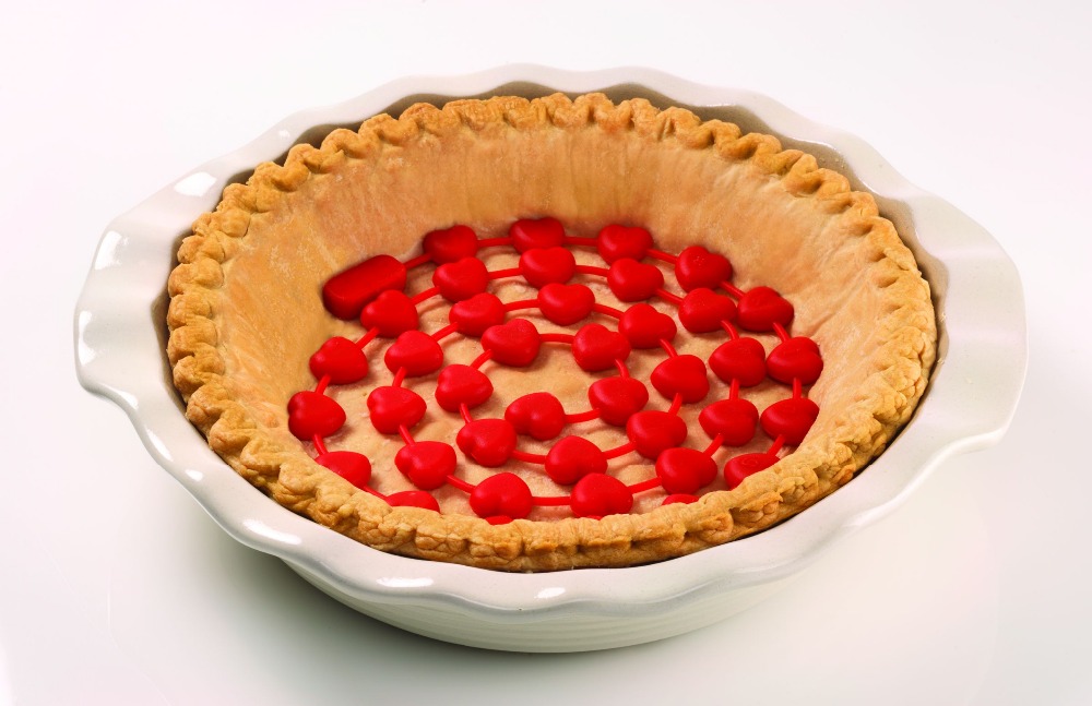 

Wholesale- Silicone Pie Weights Red