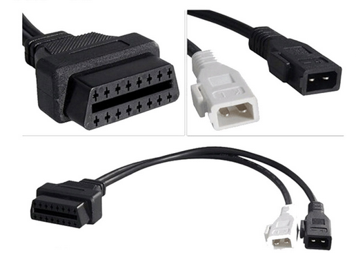 

for Audi 2x2 to 16 Pin OBD2 Cable