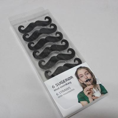 

Black/Colorful Moustache Beards Straws Crazy Straws Wedding Party Decoration Hen Party Supplies 5 pack/lot DEC047