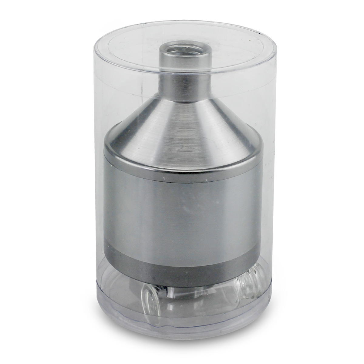 

Formax420 Powder Spice Grinder Hand Mill Funnel with a Glass Jar