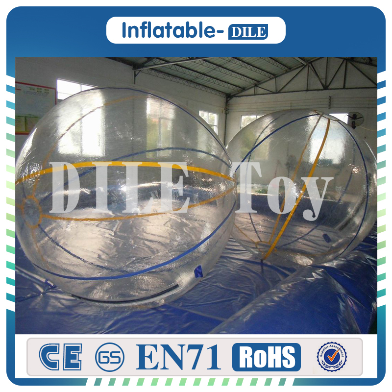 

Free Shipping 2.0m TPU Outdoor Sports Water Walking Ball,Inflatable Water Ball Human Hamster Ball For Sale