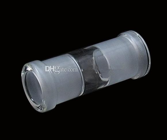 

18.8mm female to 18.8mm female glass adapter glass oil rigs straight hookah pipes dab rigs smoking attachment glass water bongs