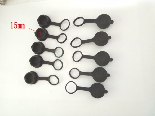 GX16 M16 Enchufe de aviación Cubierta Impermeable Polvo Tapa de plástico para socket 16mm