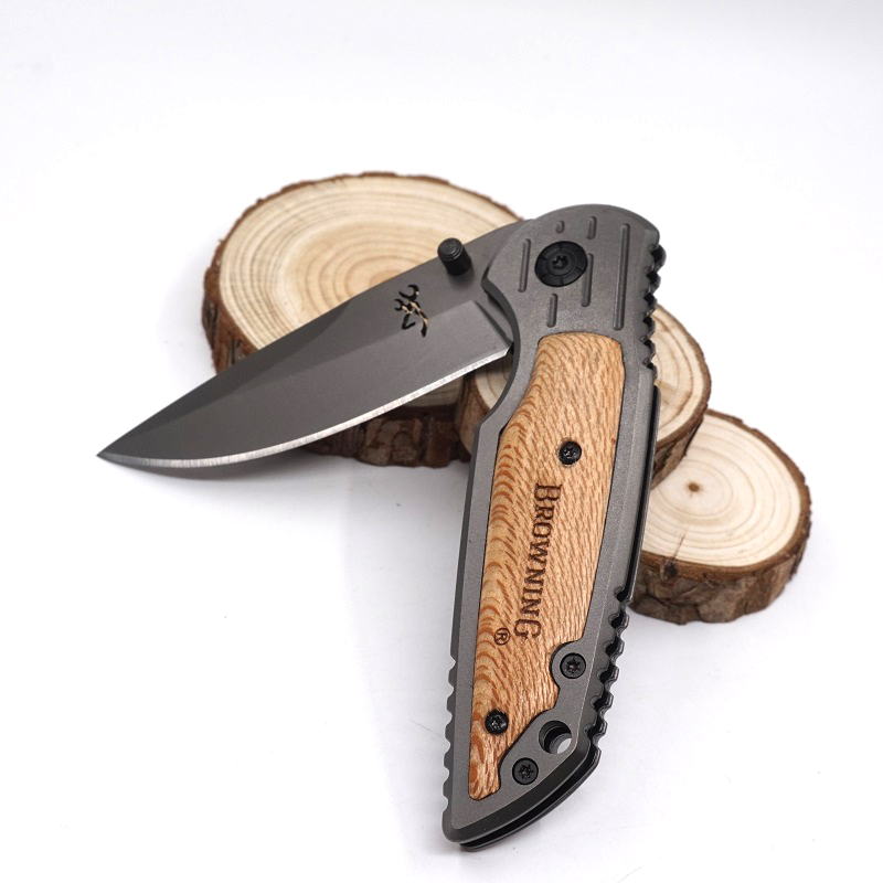 

Browning X38 Pocket Hunting Knife Tactical Knife Survival Knives Folding Blade Hardened 3Cr13 55HRC Outdoor Rescue Knife Camping EDC Tools