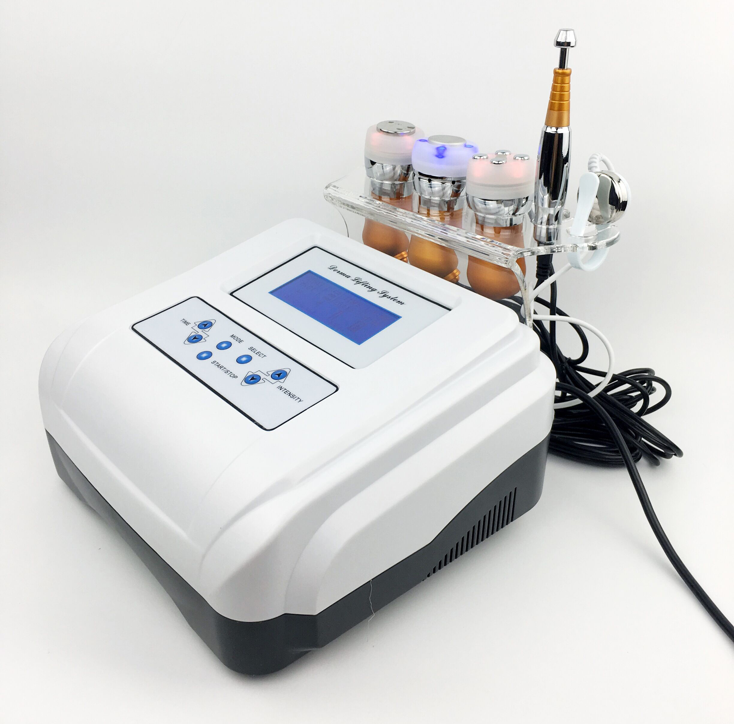 Fast Effective Best Price Cold Treatment Ultrasonic Face Lifting Anti-aging Led Photon Wrinkle Removal No-Needle Mesotherapy Machine